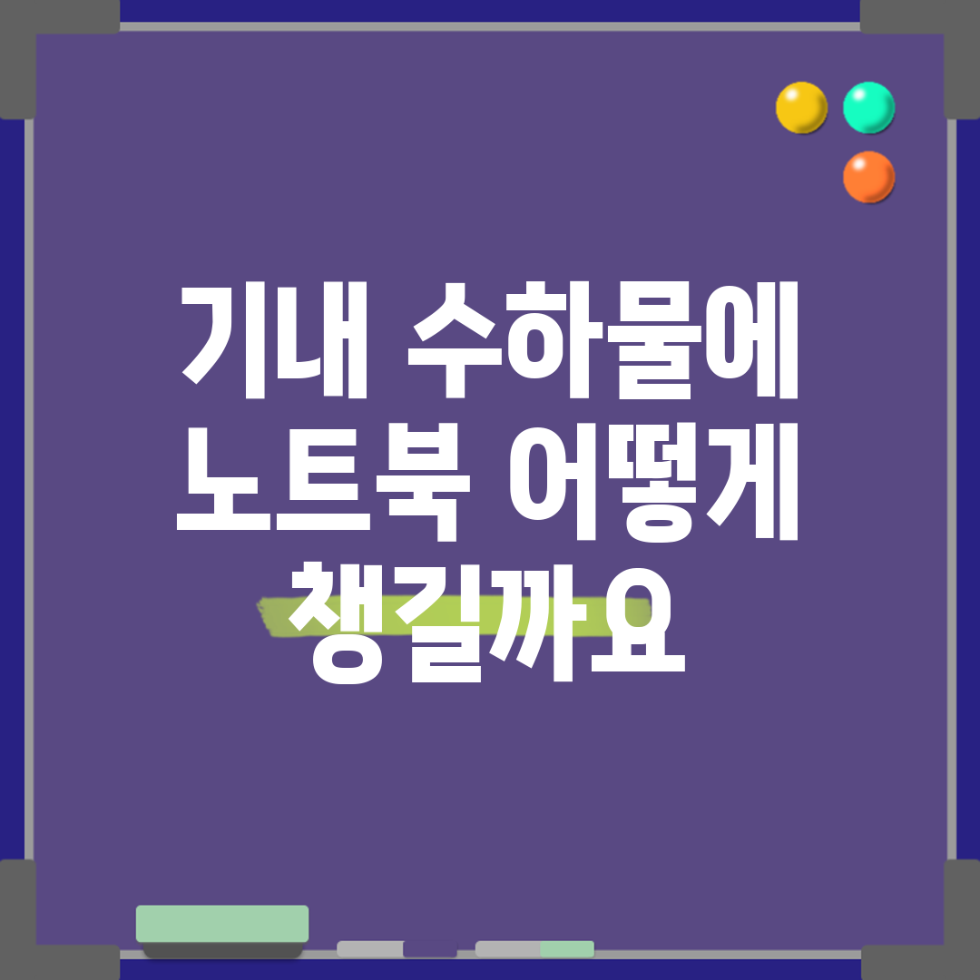 기내 수하물에 노트북, 어떻게 챙길까요?